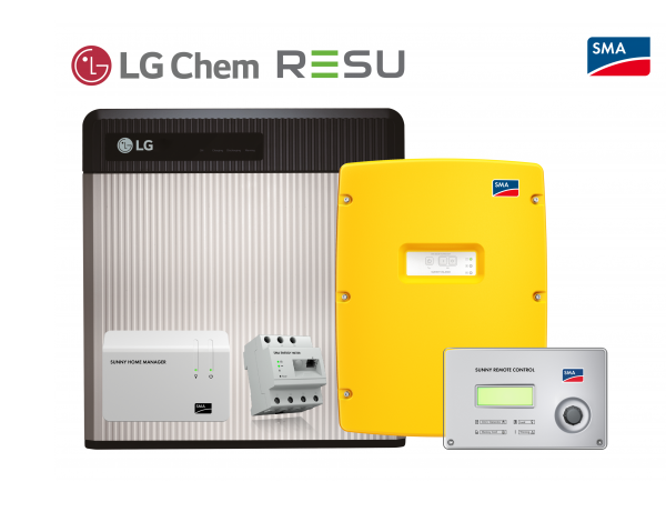 LG Chem RESU & SMA Energiespeicher *SET 10*