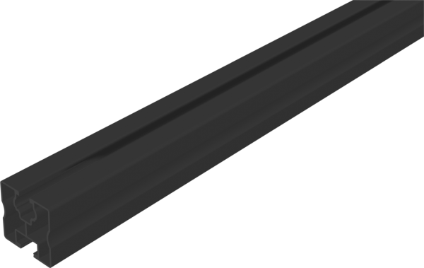 Modultragprofil *Solo 05* schwarz eloxiert - 5,5 Meter