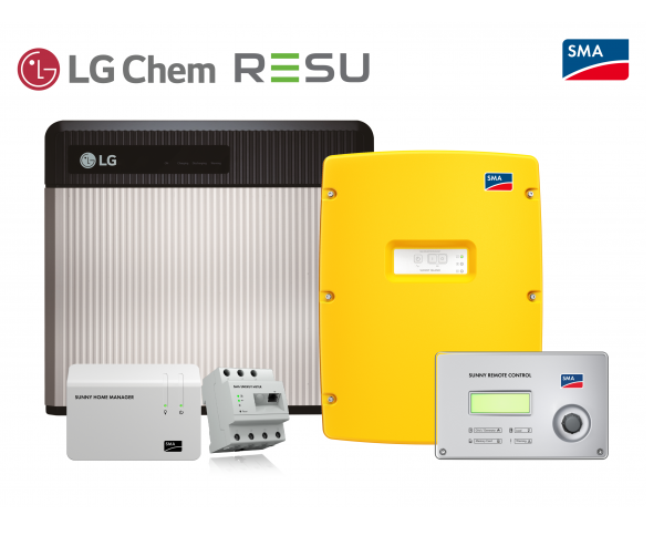 LG Chem RESU & SMA Energiespeicher *SET 3.3*