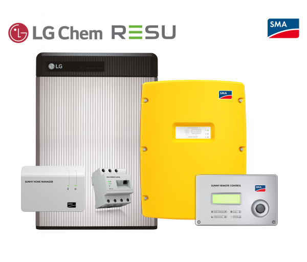 LG Chem RESU & SMA Energiespeicher *SET 6.5*